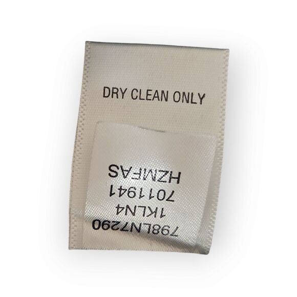 One World Teal Black Tweed Blazer S Poly Embordered Trim Zip Pockets Open Front - Picture 12 of 13